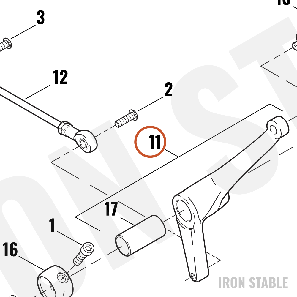 Harley-Davidson Shifter Lever Assembly