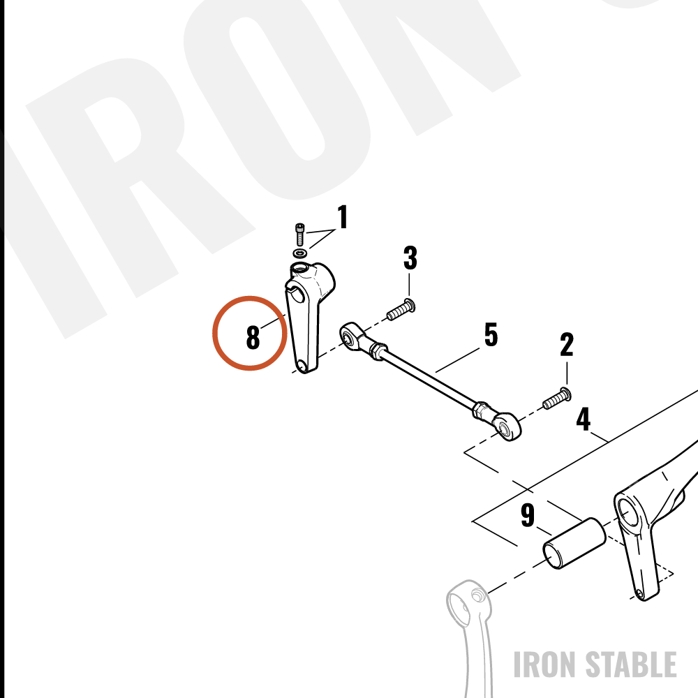 Harley-Davidson Shiftlever, Chrome