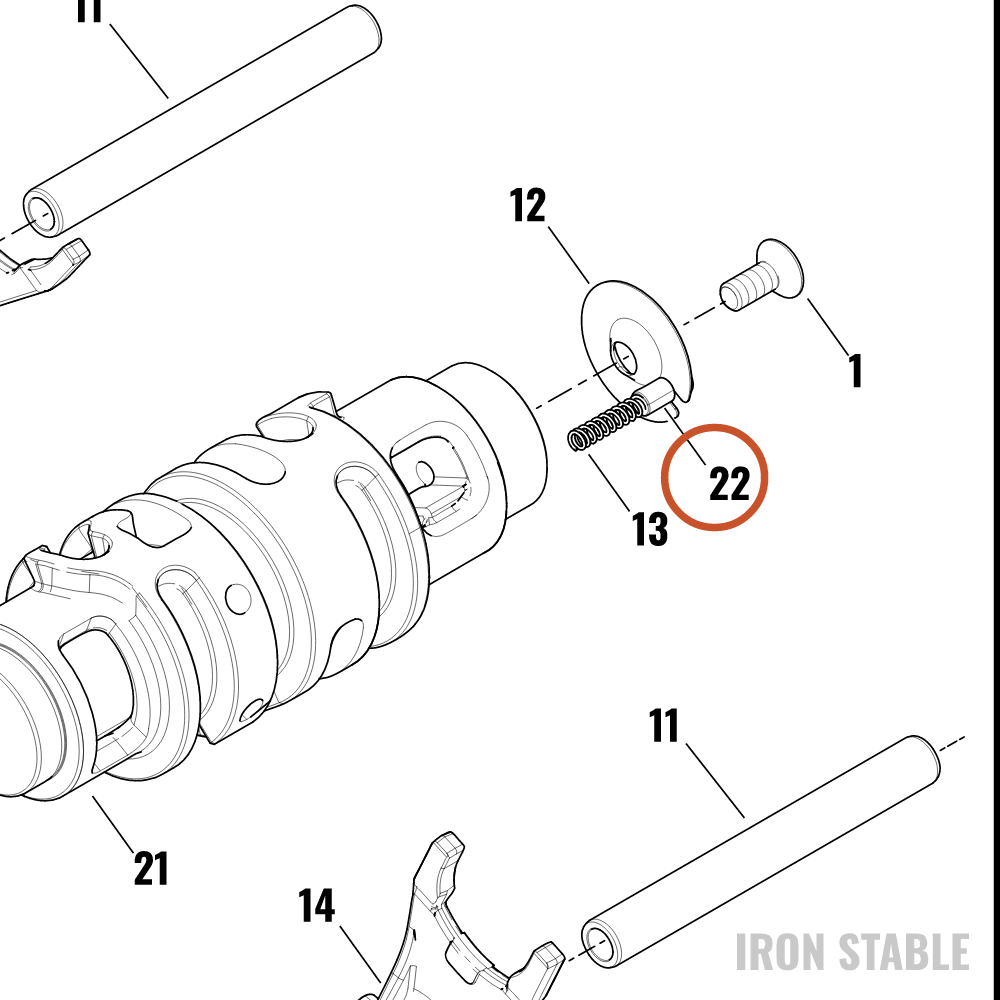 Harley-Davidson Kit, Xmsn Assembly, Neutral Switch, C