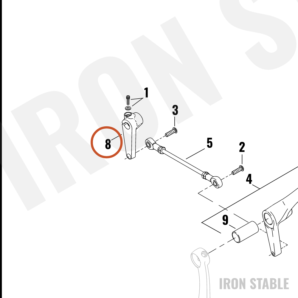 Harley-Davidson Lever, Shftr Idx, X