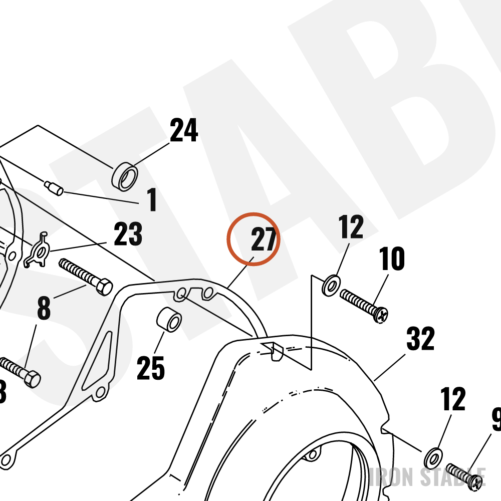 Harley-Davidson Gasket Primary Cover