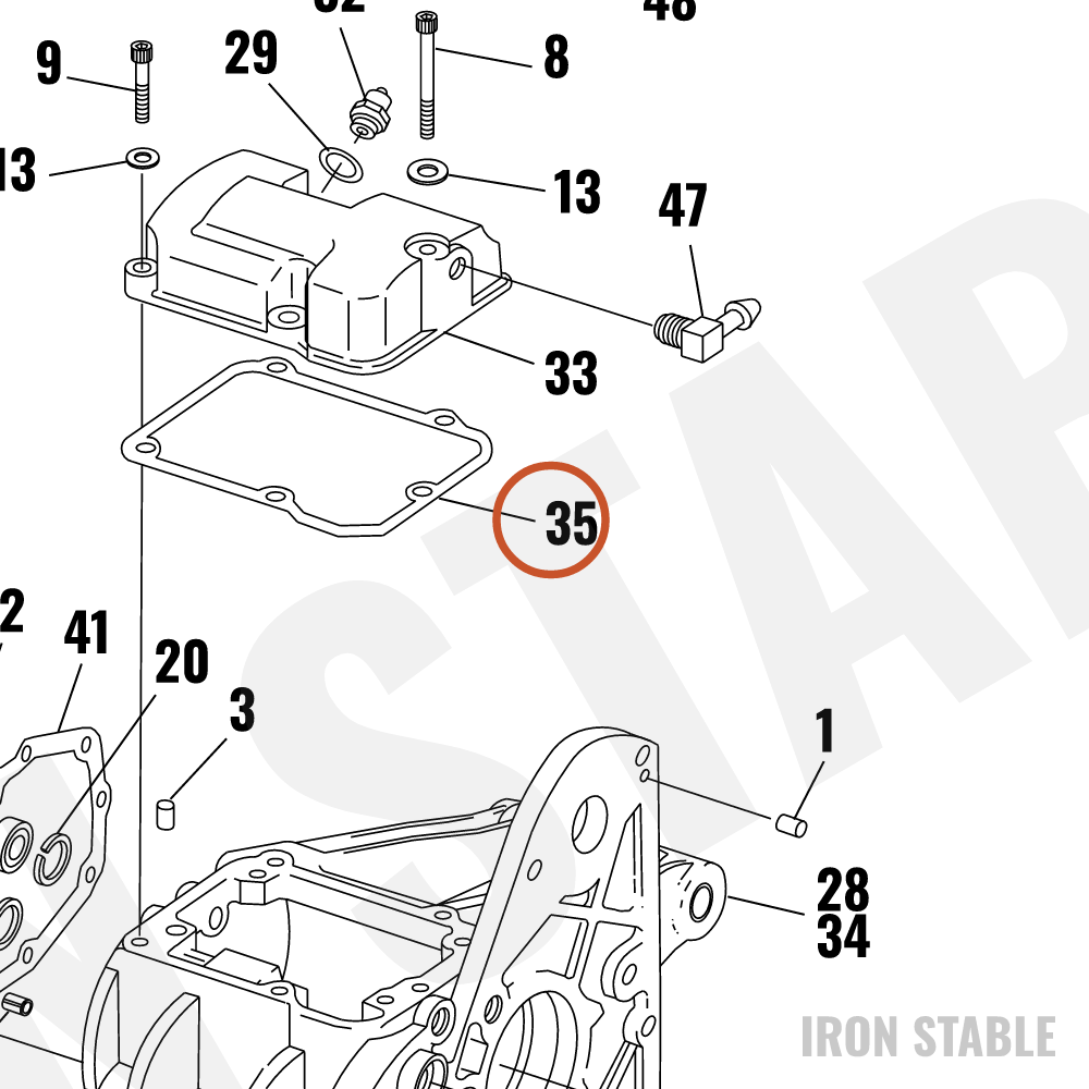 Harley-Davidson Gasket Trans Cover