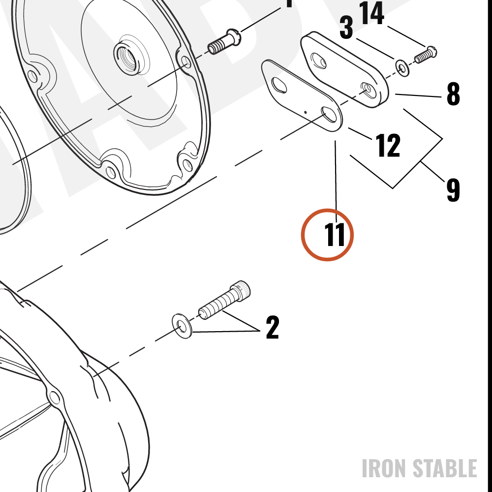 Harley-Davidson Gasket, Inspection Cover