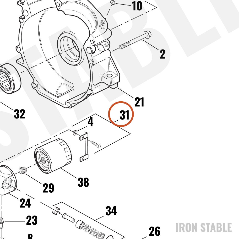 Harley-Davidson Lock Tab Kit