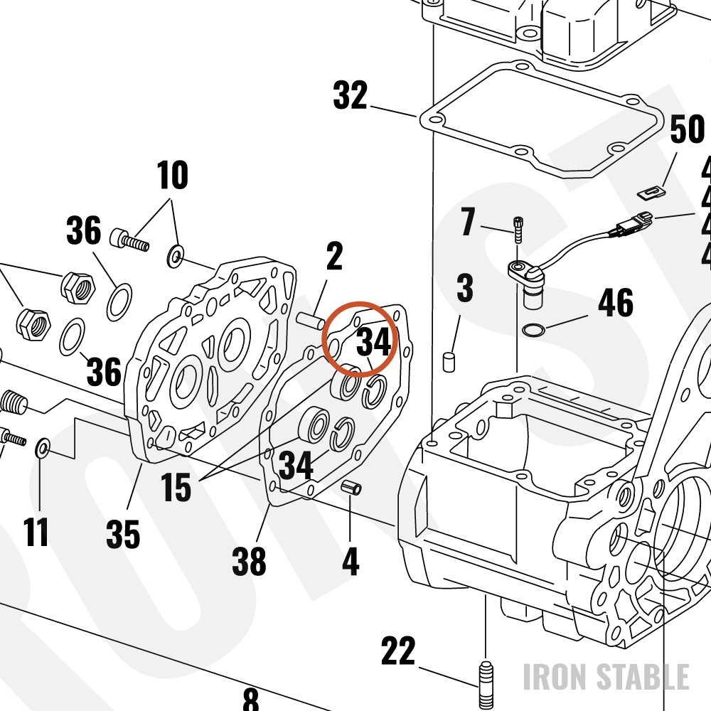 Harley-Davidson Ring, Retg, Internal