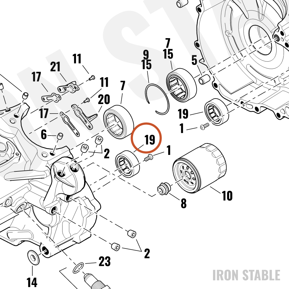 Harley-Davidson Bearing, Balancer