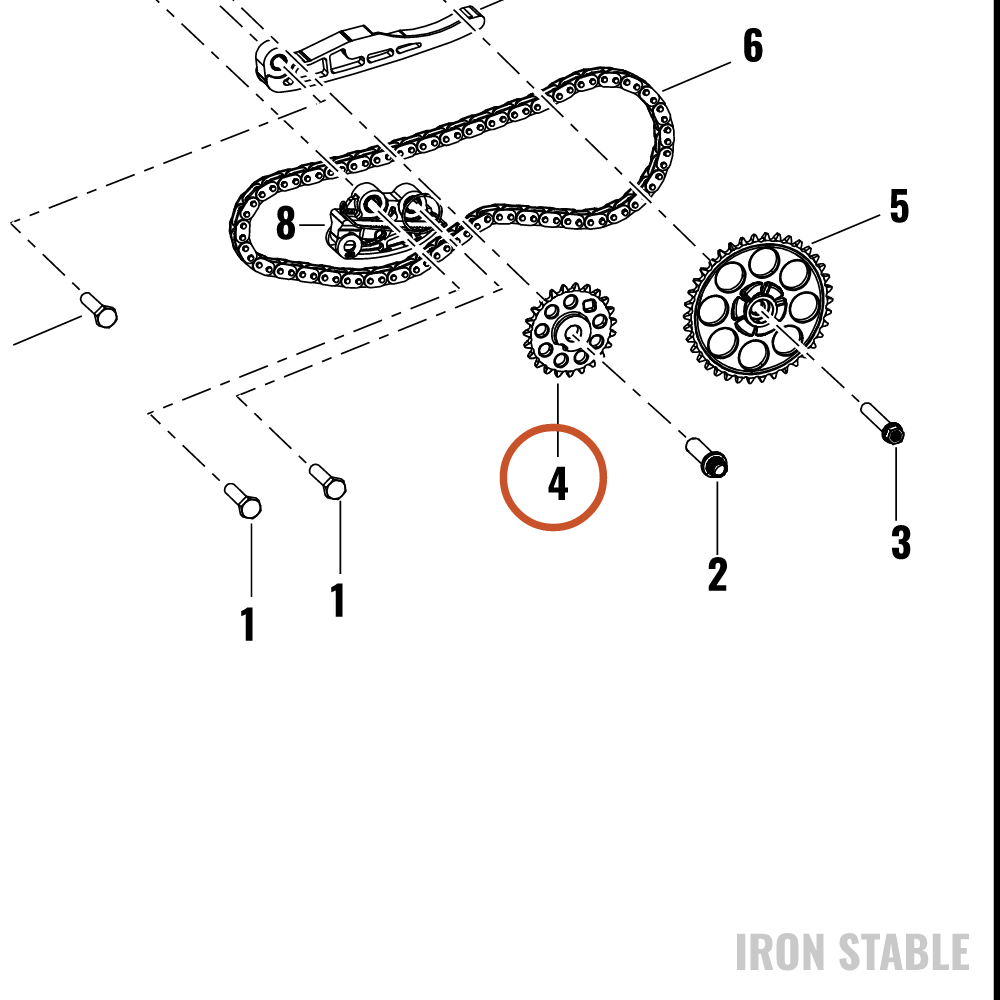 Harley-Davidson Engn Bal Sub-Component, Sprkt