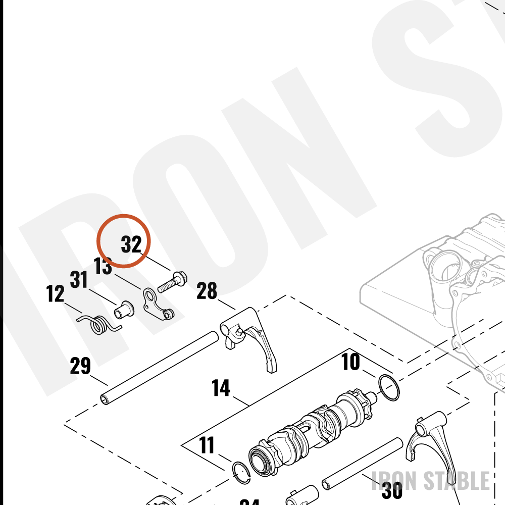 Harley-Davidson Screw, Hex Flange, Special