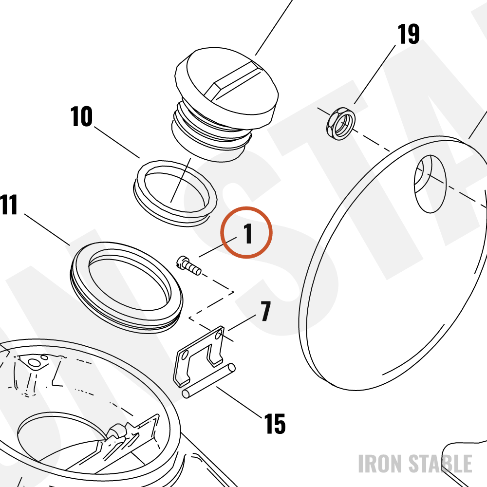 Harley-Davidson Screw, Tapping