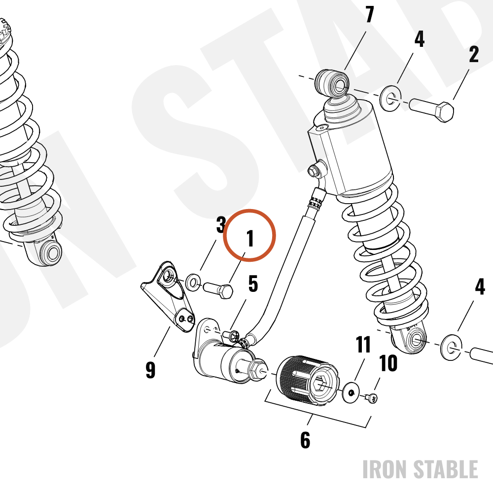 Harley-Davidson Screw, Hex Hd