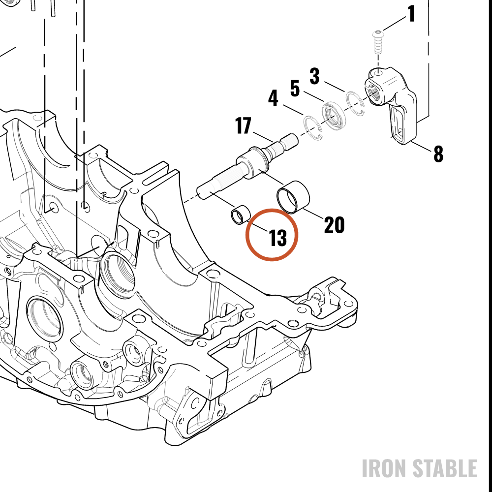 Harley-Davidson Bushing, Distance