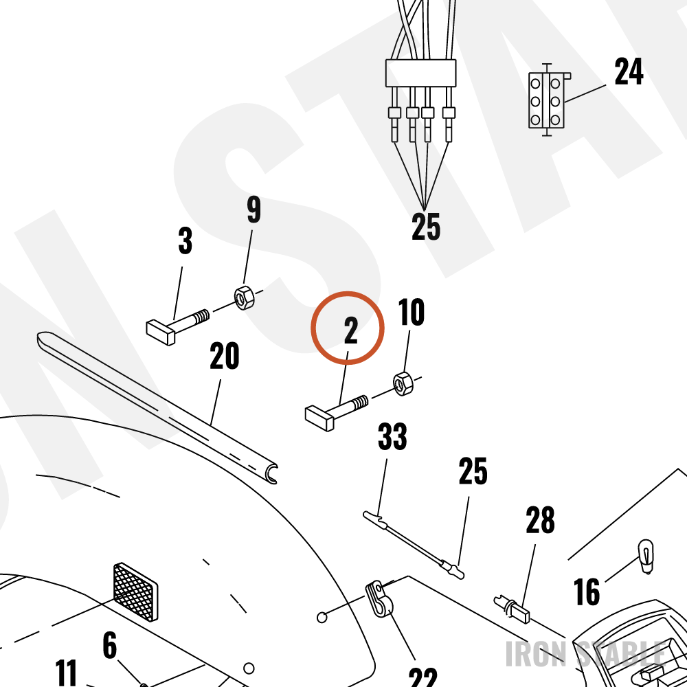 Harley-Davidson Tee Bolt
