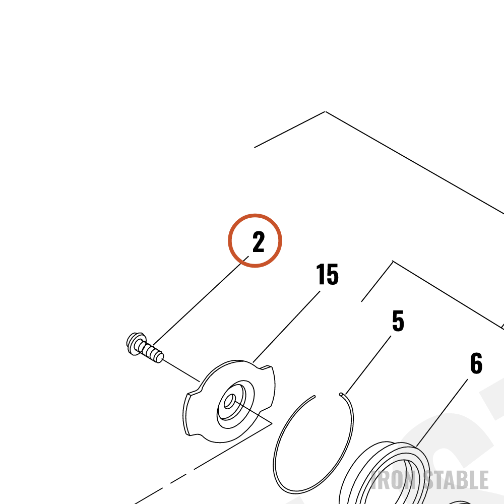 Harley-Davidson Screw, Self-Tap