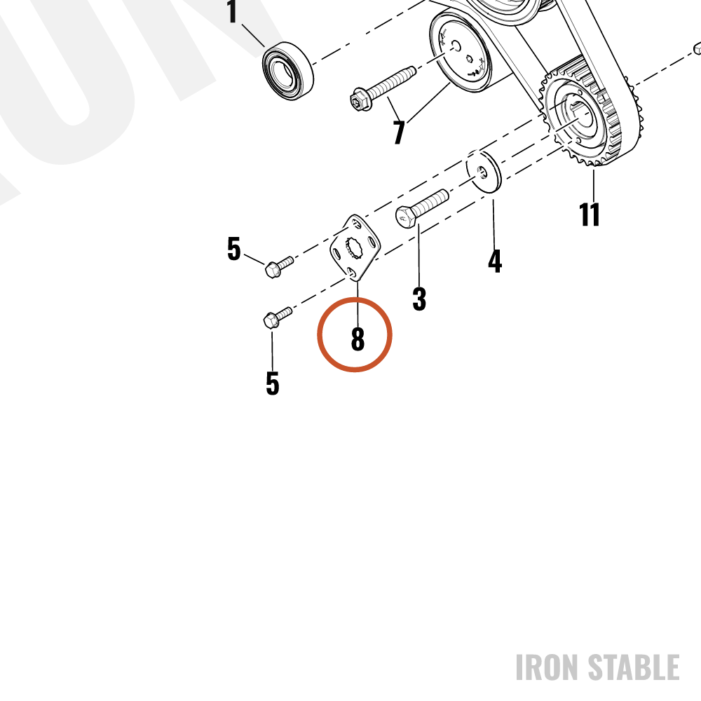 Harley-Davidson Pt Drln Misc Component, Lockplate