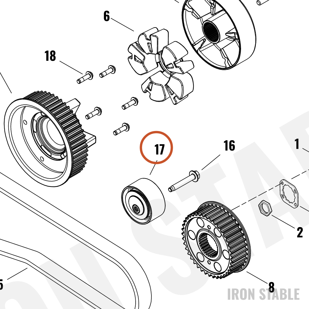 Harley-Davidson Pt Drln Misc Component, Backbend Id