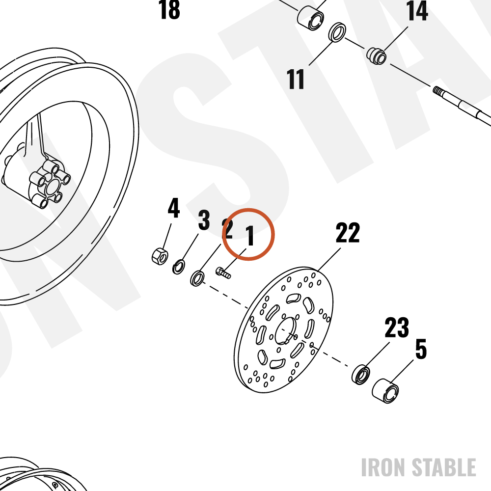 Harley-Davidson Screw, Pan Hd, Torx W/Lock