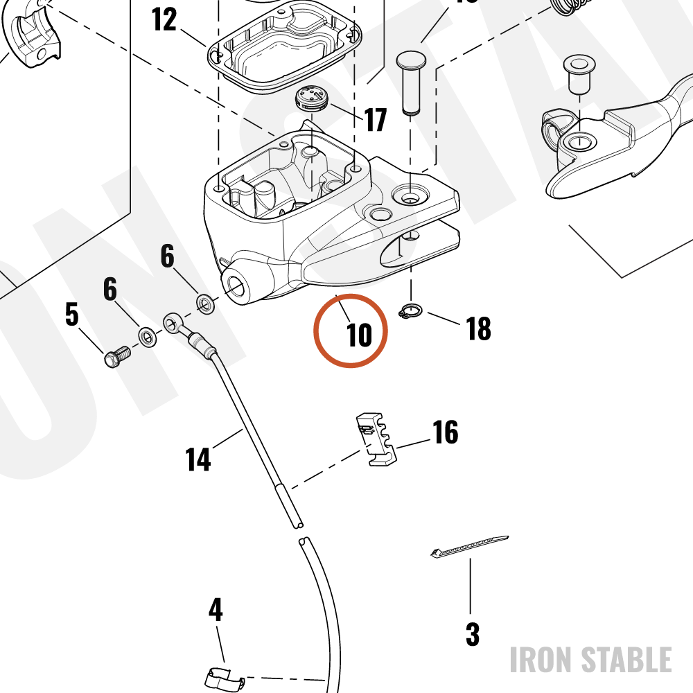 Harley-Davidson Cylinder, Cl Lvr Ma, Assembly