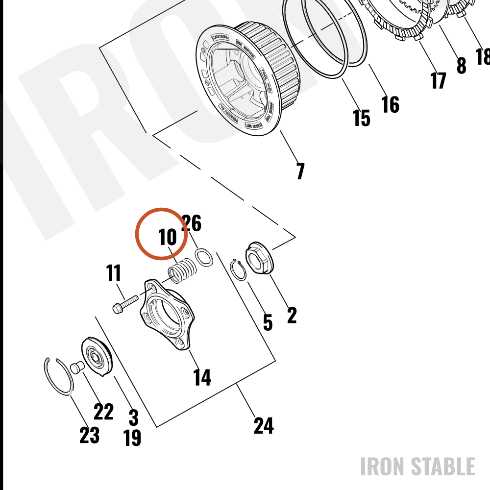 Harley-Davidson Clutch Spring