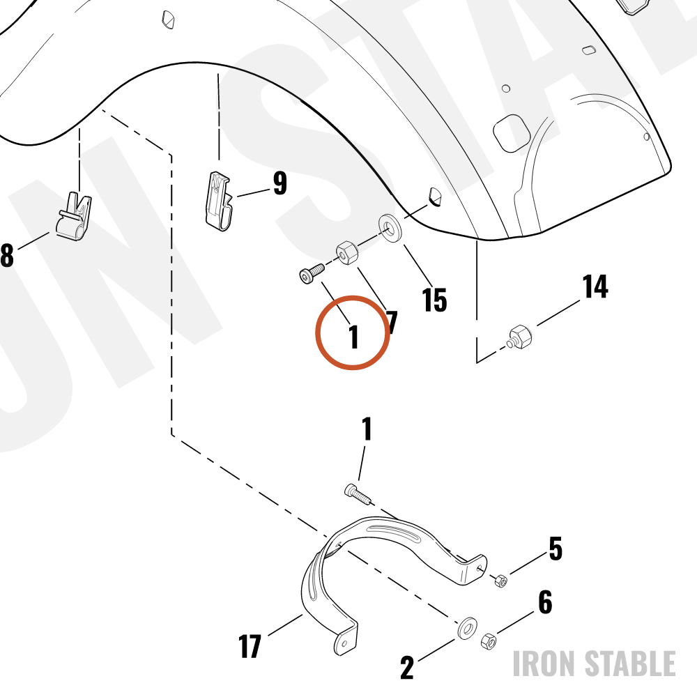 Harley-Davidson Screw Pan Hd Tapping Torx