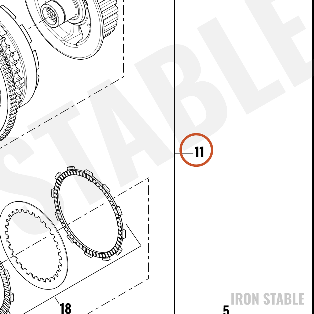 Harley-Davidson Clutch Assembly, Assist&Slip
