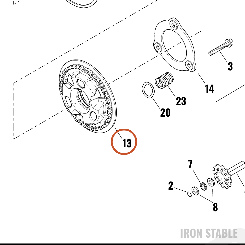 Harley-Davidson Clutch Pressure Plate