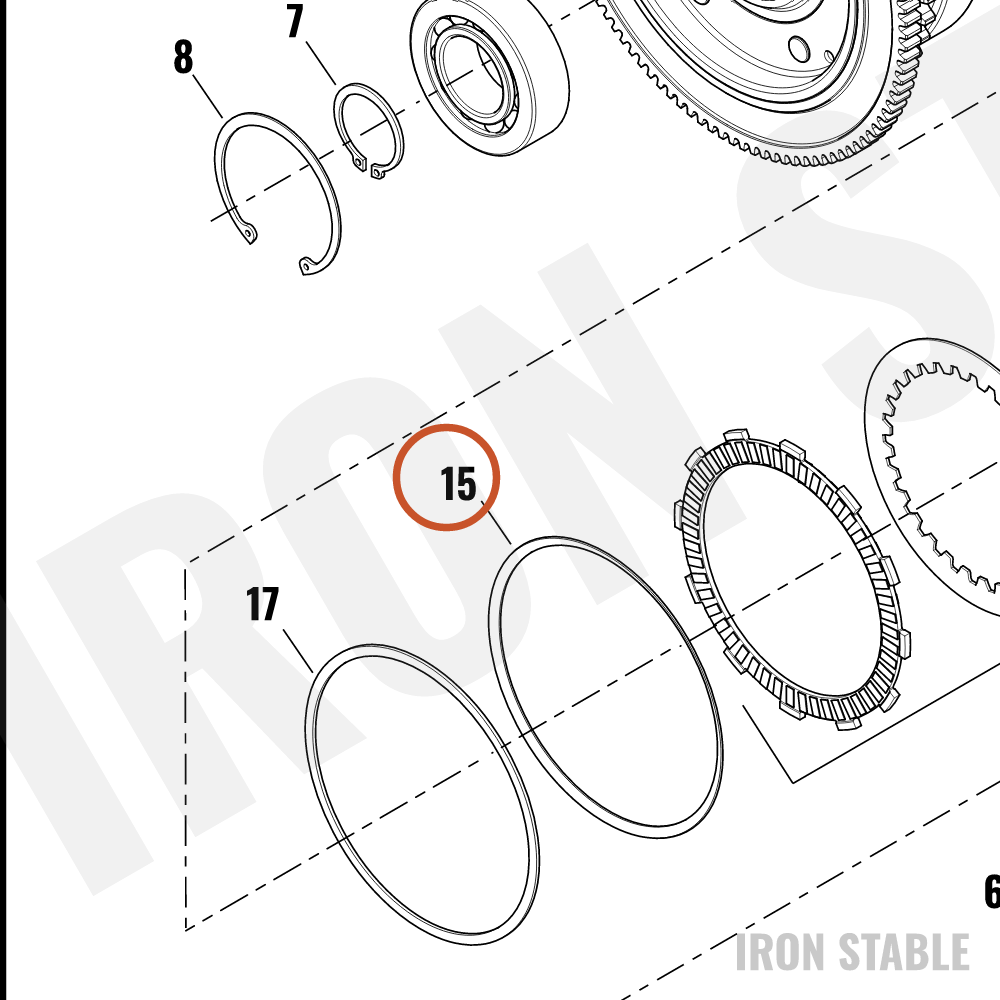 Harley-Davidson Clutch Judder Spring