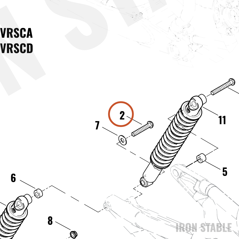 Harley-Davidson Screw, Socket Head, M12
