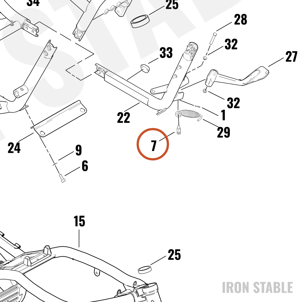 Harley-Davidson Anchor, Jiffystand