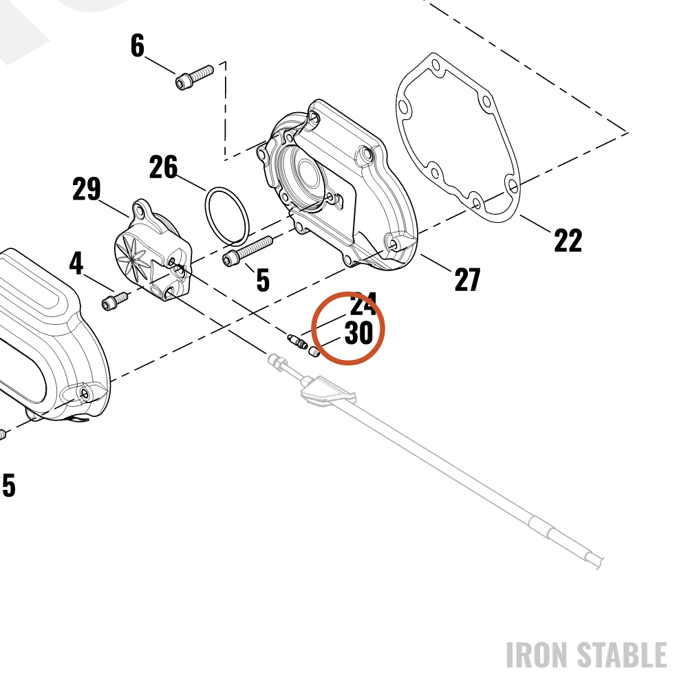 Harley-Davidson Cap, Bleed Screw, Clutch