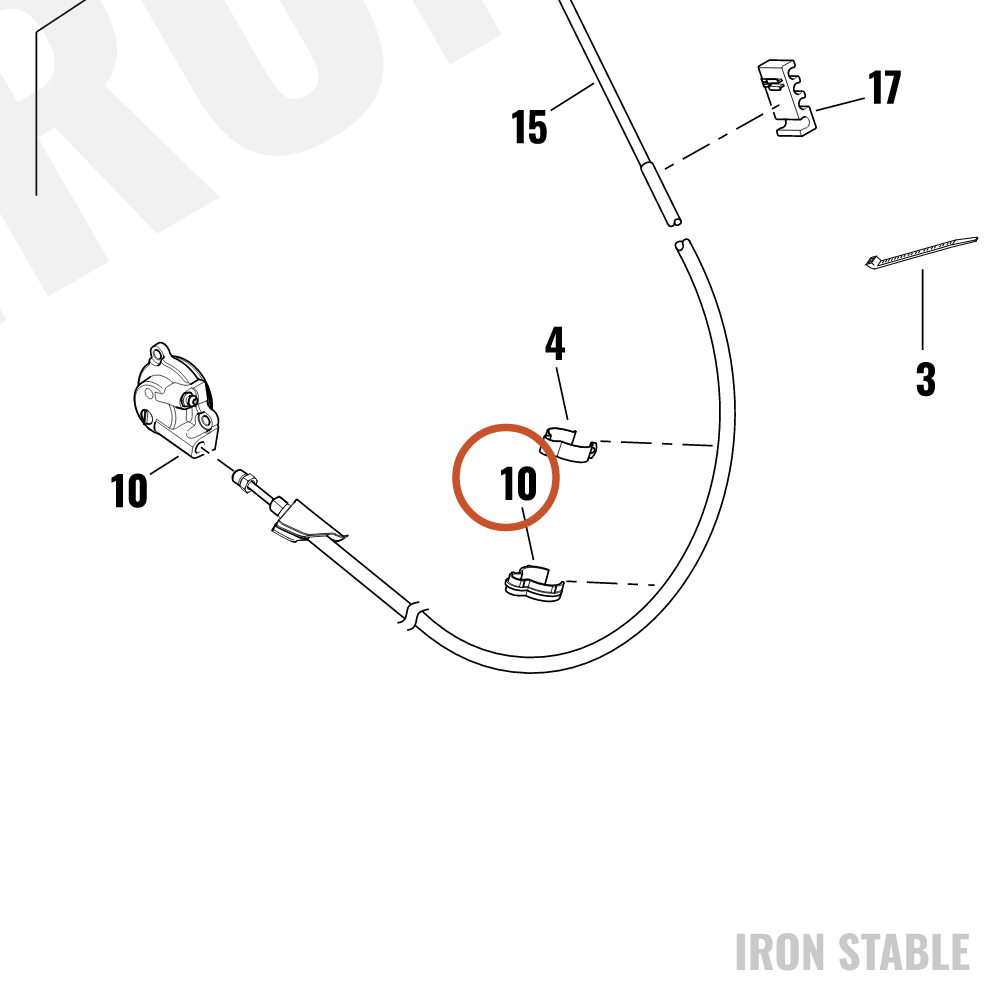 Harley-Davidson Clutch Actuator, Secondary