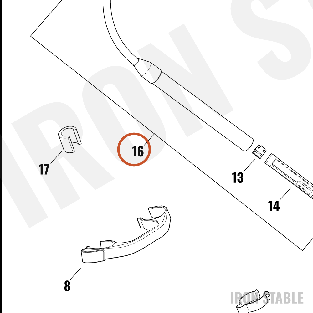 Harley-Davidson Cable, Cl, 2pc, Upper