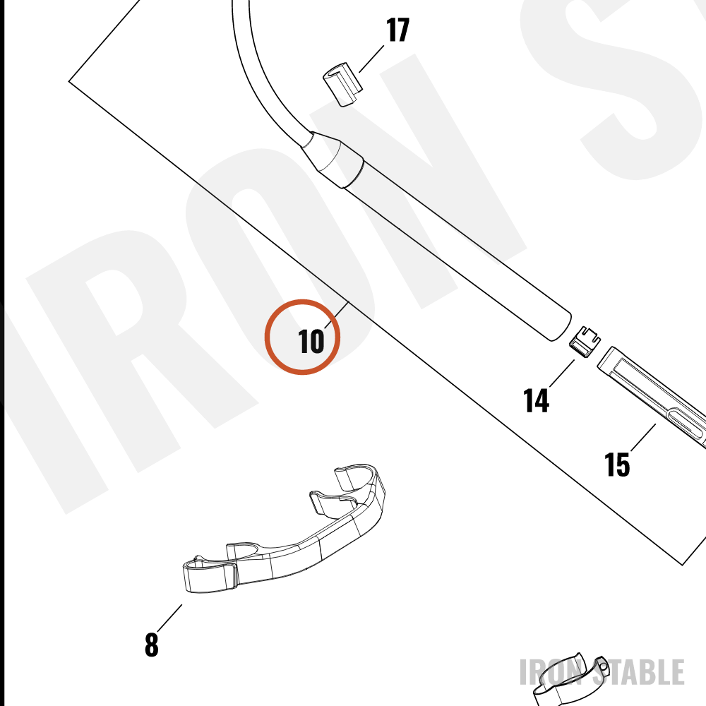 Harley-Davidson Cable, Cl, 2pc, Upper