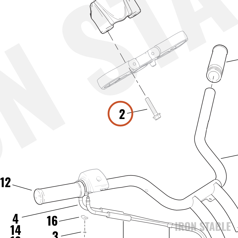 Harley-Davidson Screw, X