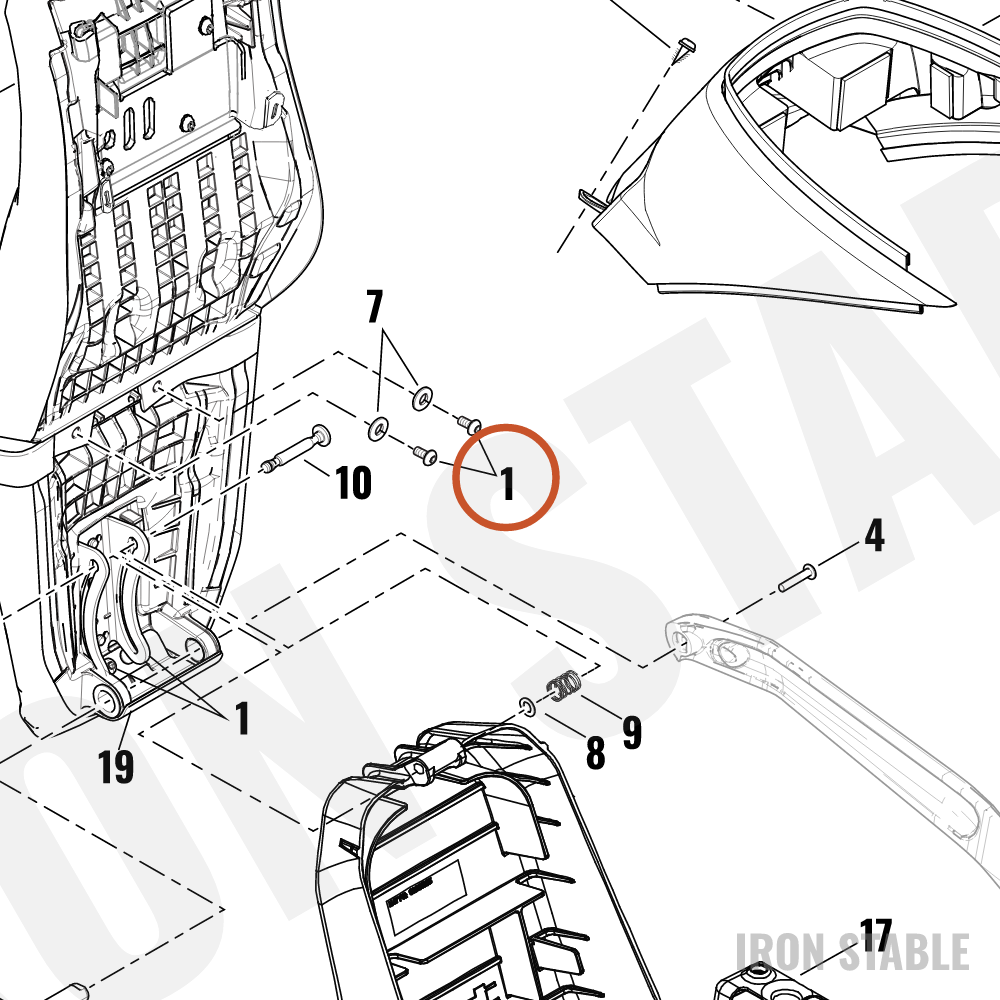Harley-Davidson Screw, Btn, Hex Sckt/Lock