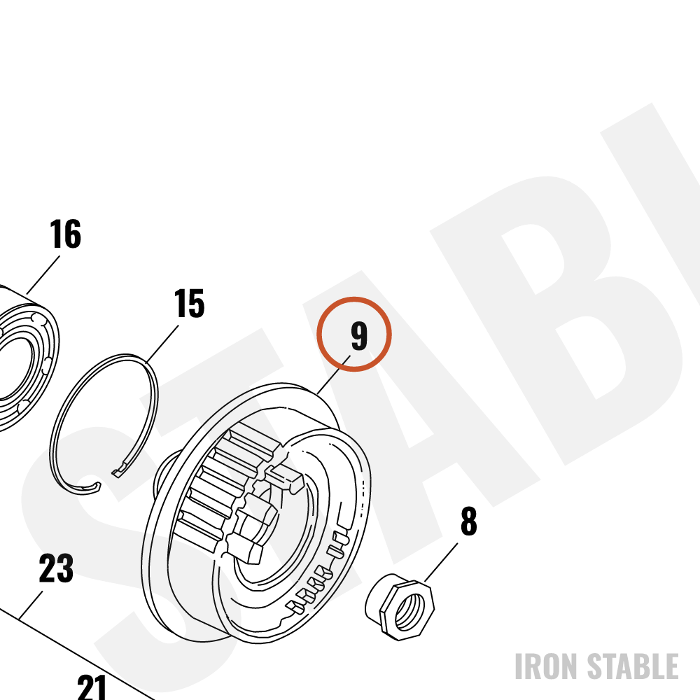 Harley-Davidson Clutch Hub