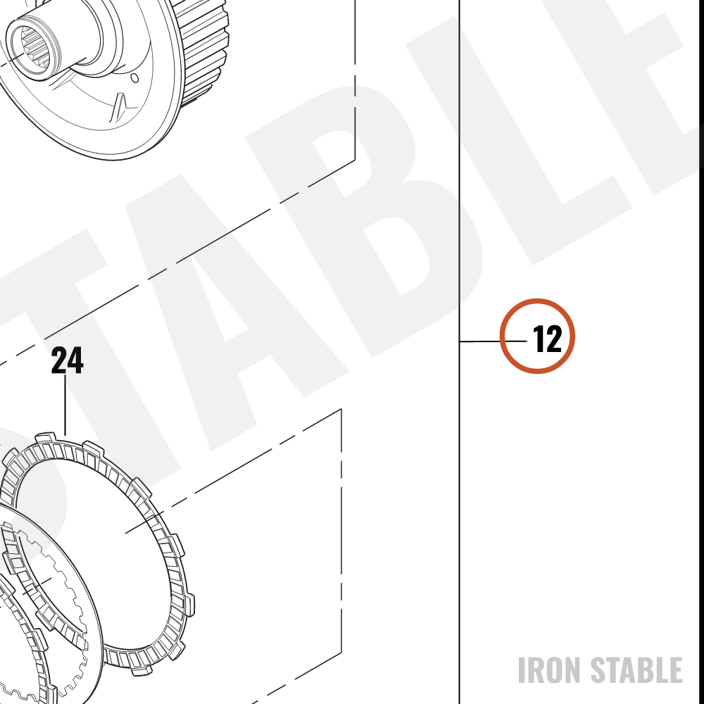 Harley-Davidson Clutch Assembly