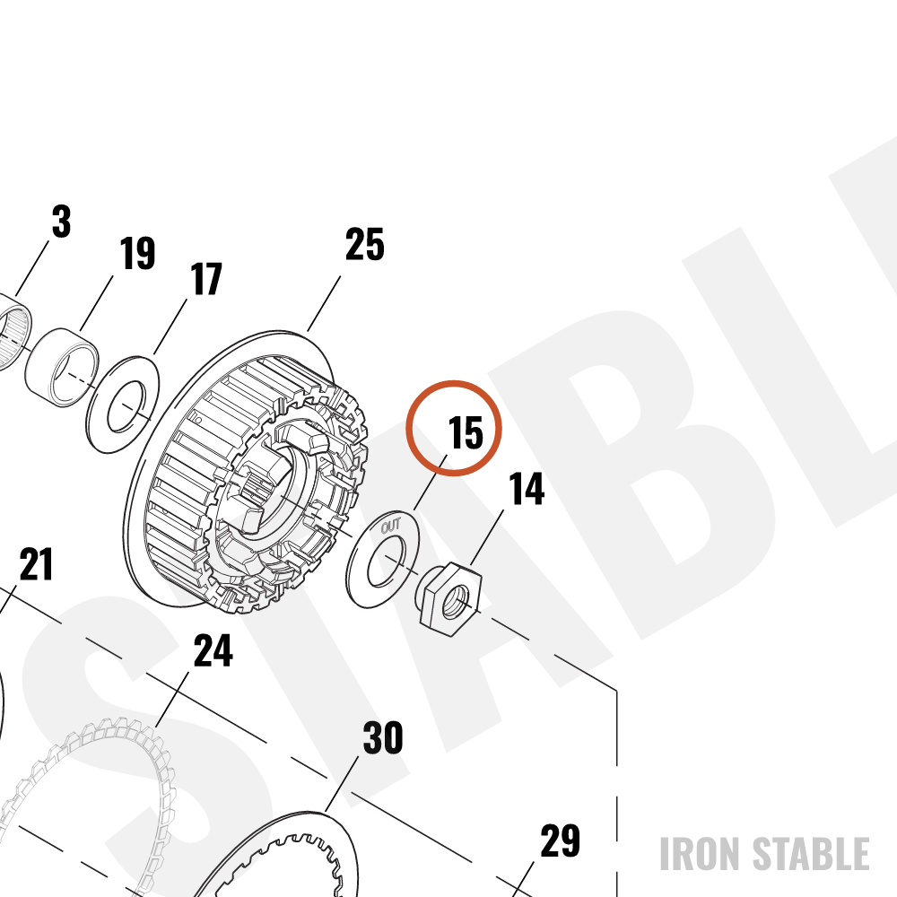 Harley-Davidson Washer Spring