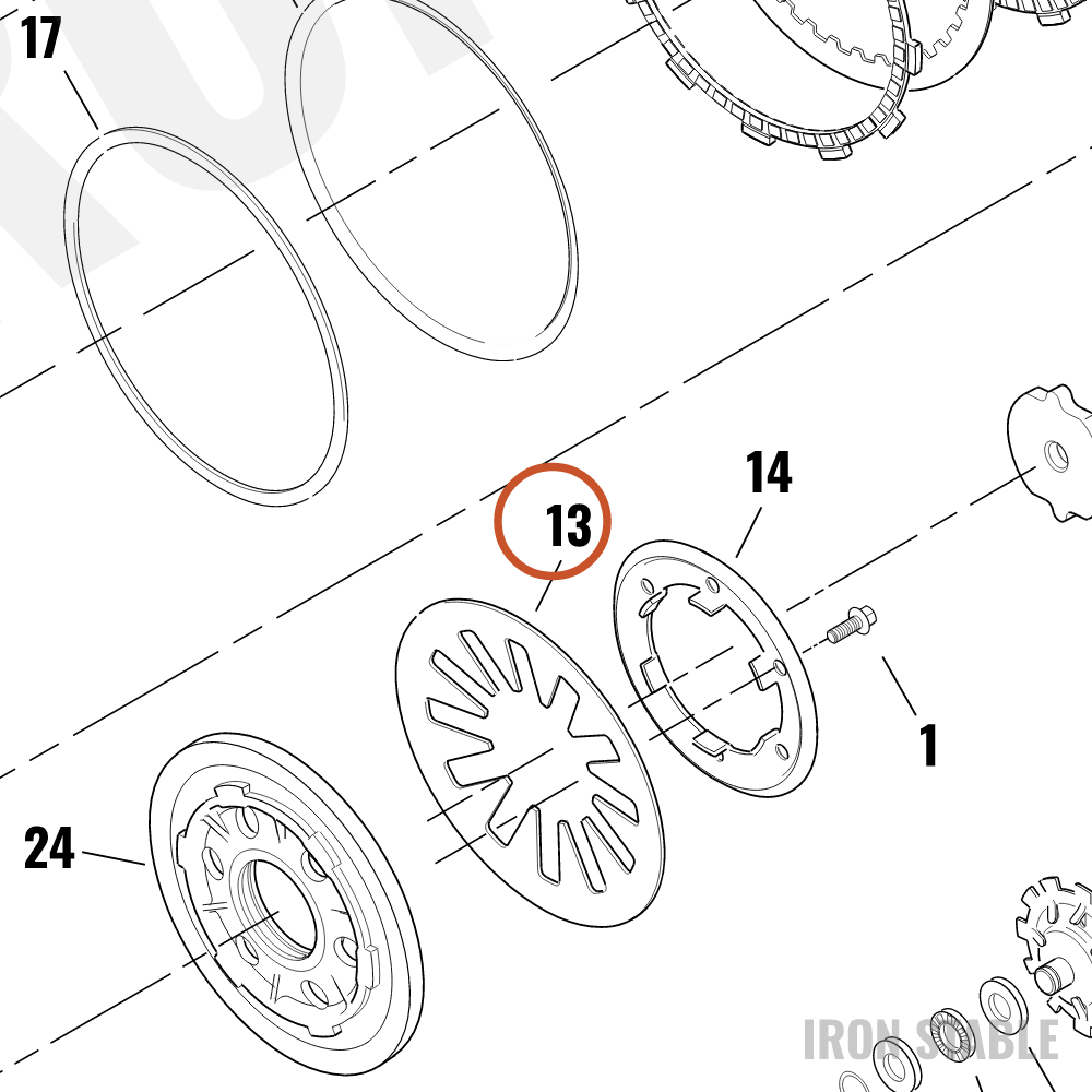 Harley-Davidson Spring-Clutch