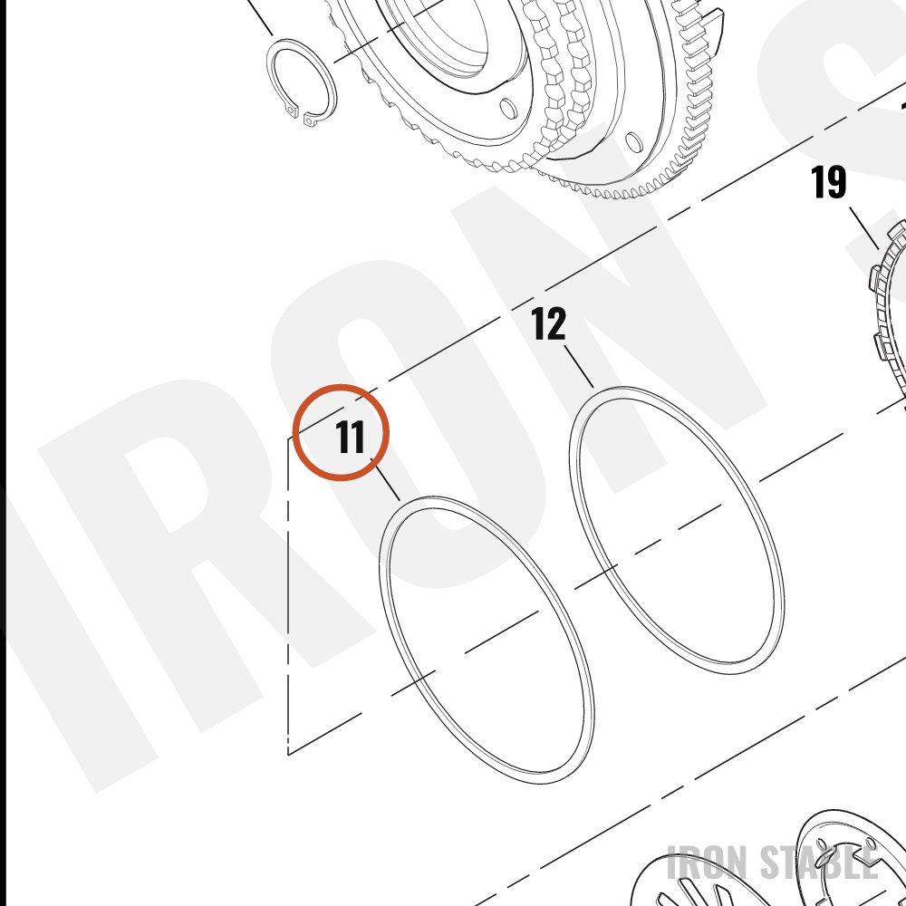Harley-Davidson Clutch Damper Spring Seat