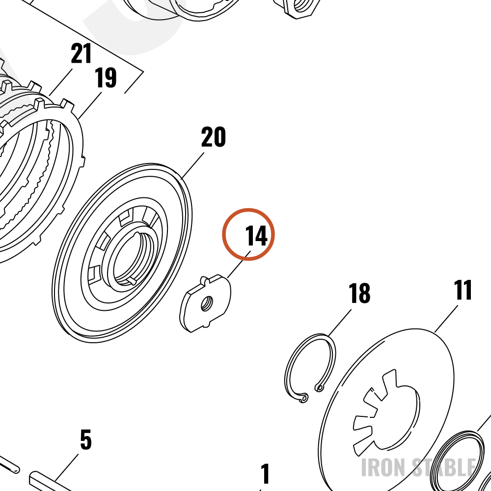 Harley-Davidson Retaining Ring