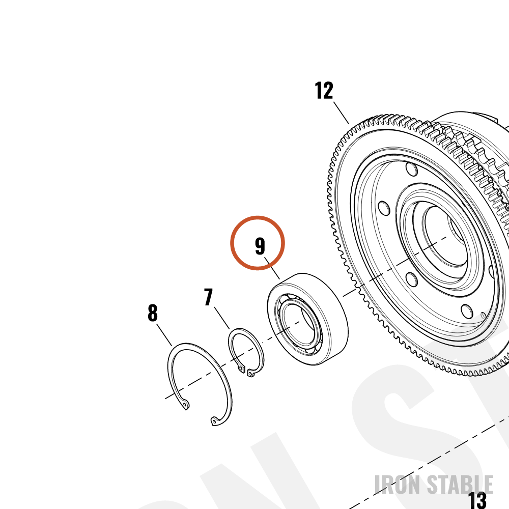 Harley-Davidson Clutch Ball Bearing