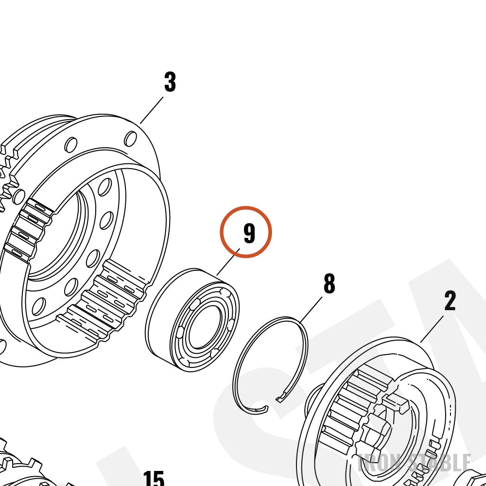 Harley-Davidson Clutch Ball Bearing, Fx, Fl, U