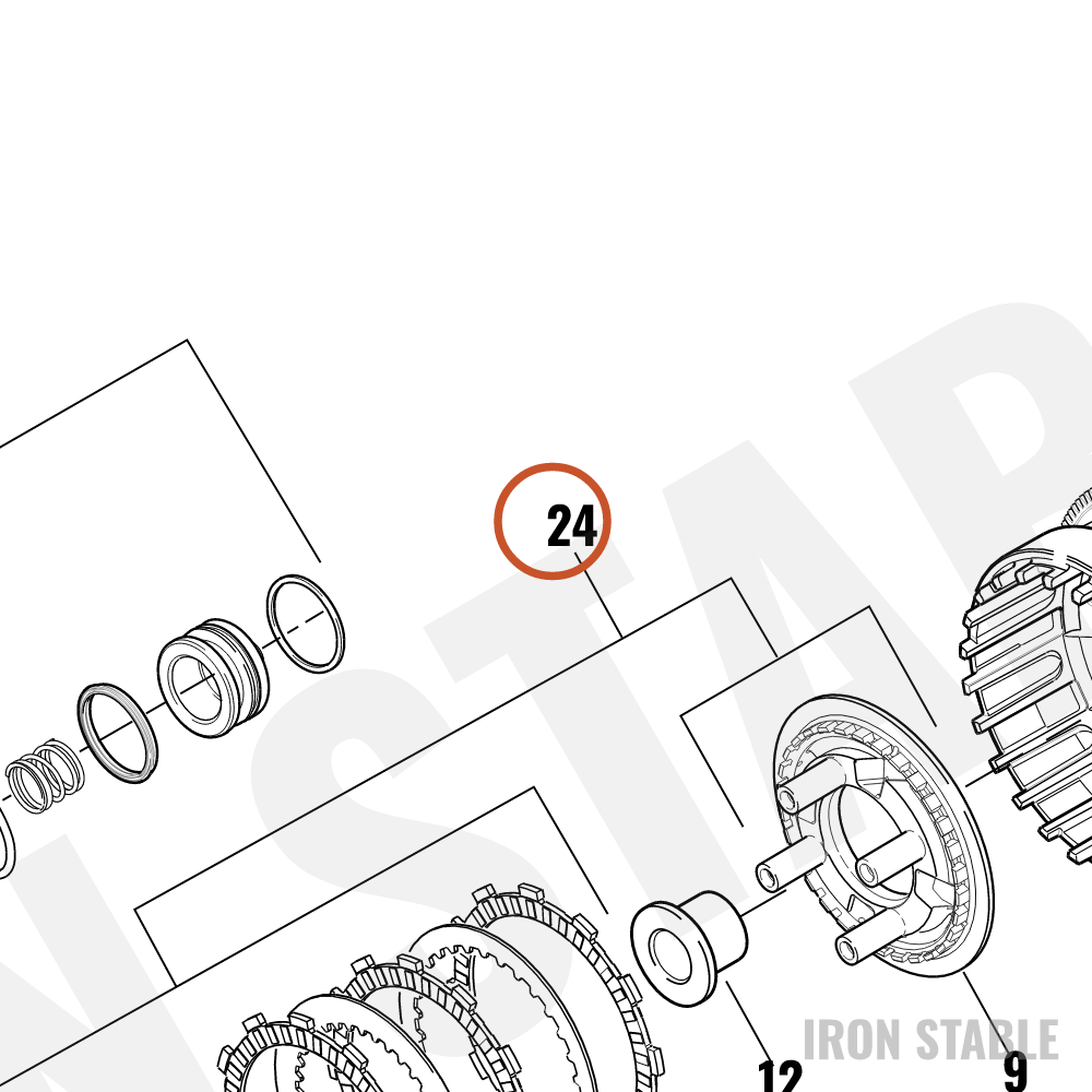 Harley-Davidson Kit-Clutch, Vrsc