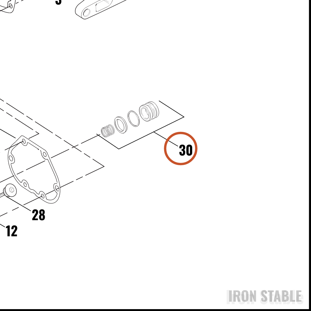 Harley-Davidson Slave Cylinder Service Kit