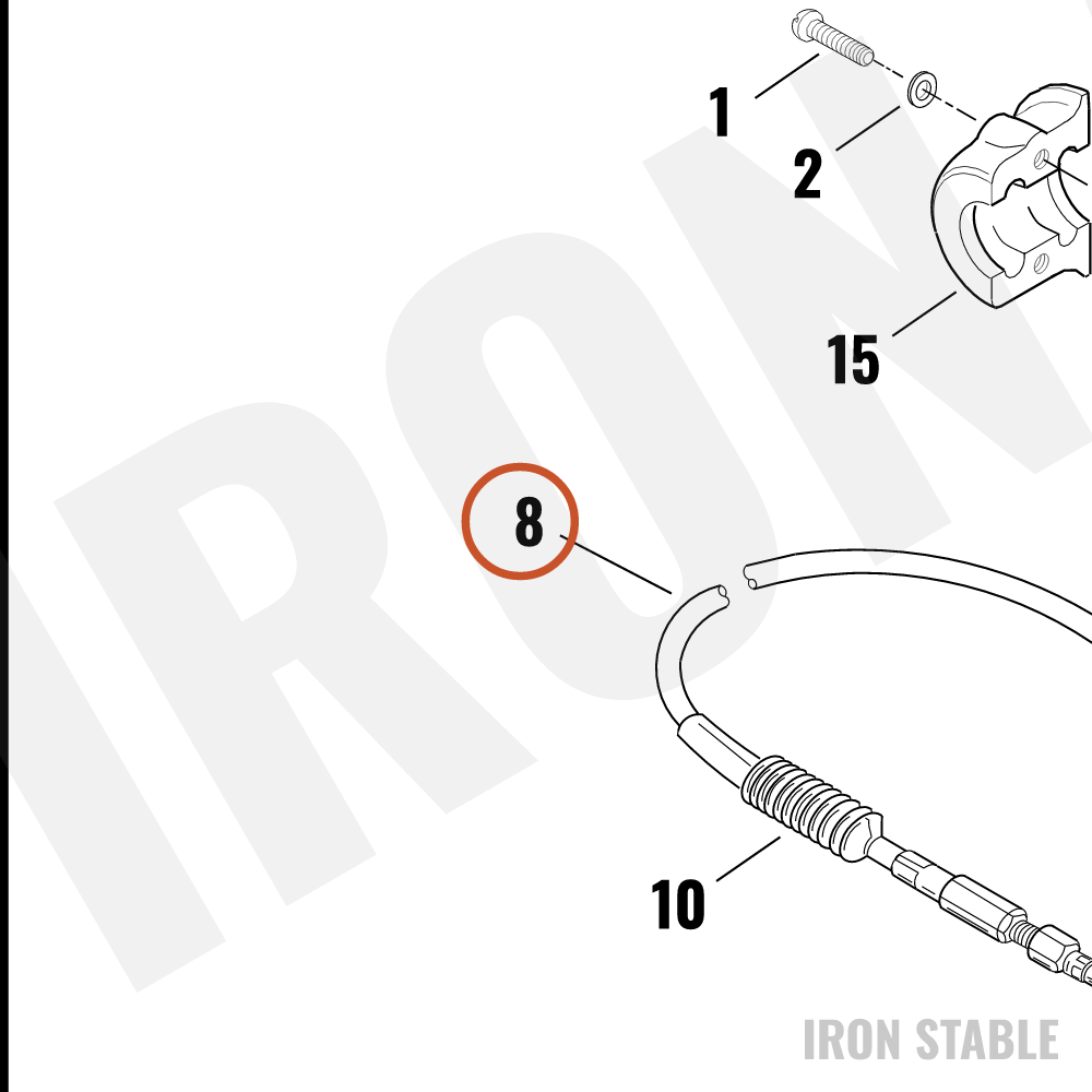 Harley-Davidson Cable Assembly, Clutch