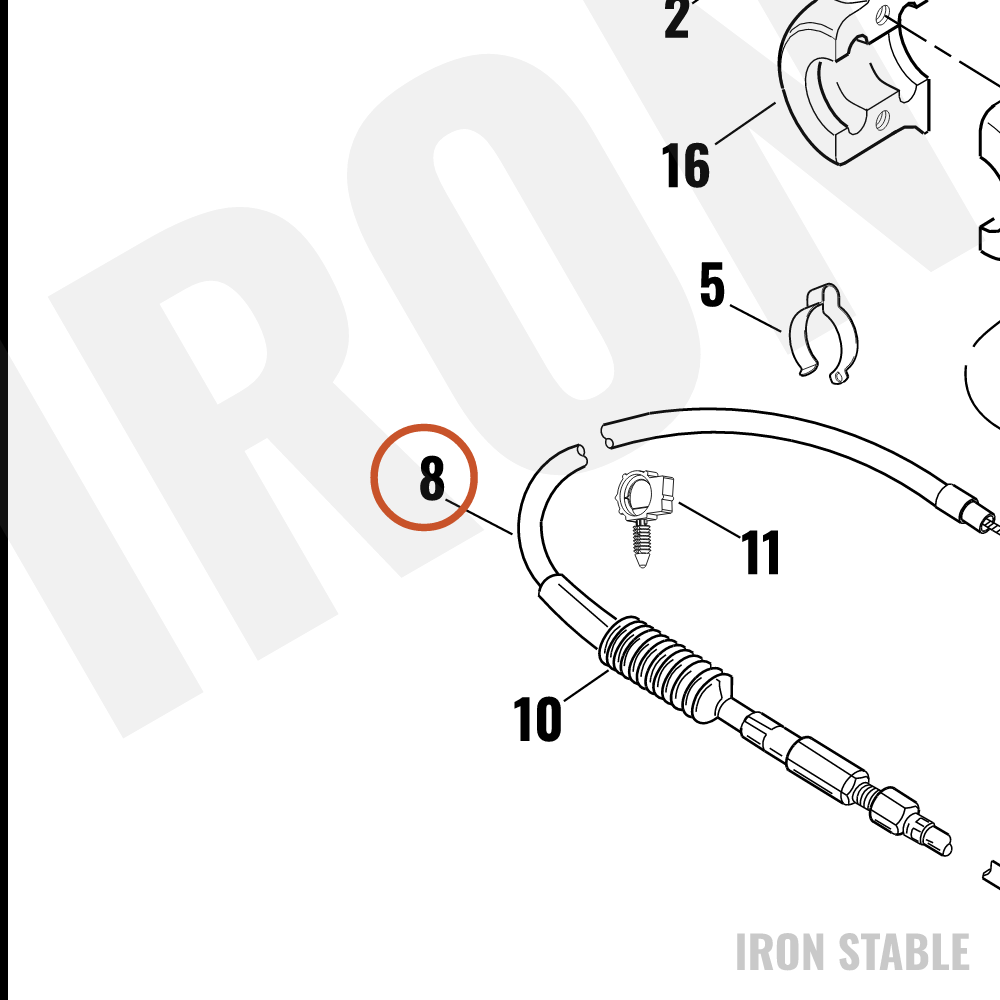 Harley-Davidson Clutch Cable Assembly