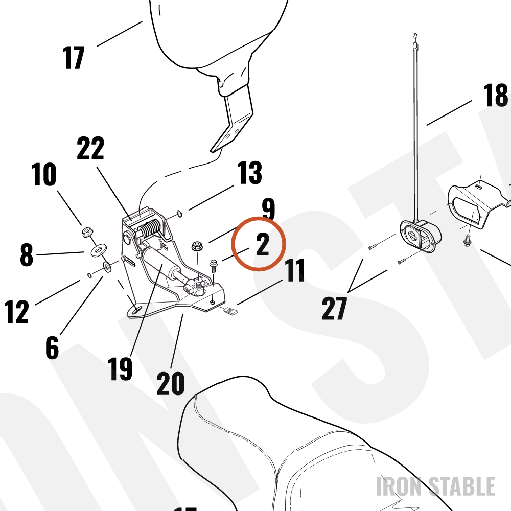 Harley-Davidson Screw, Flange