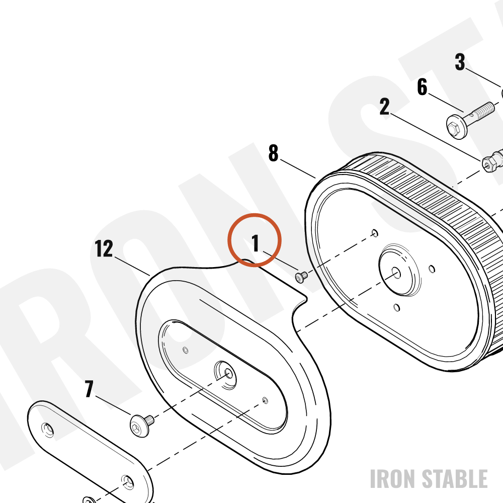 Harley-Davidson Screw, Btn, Hex Sckt