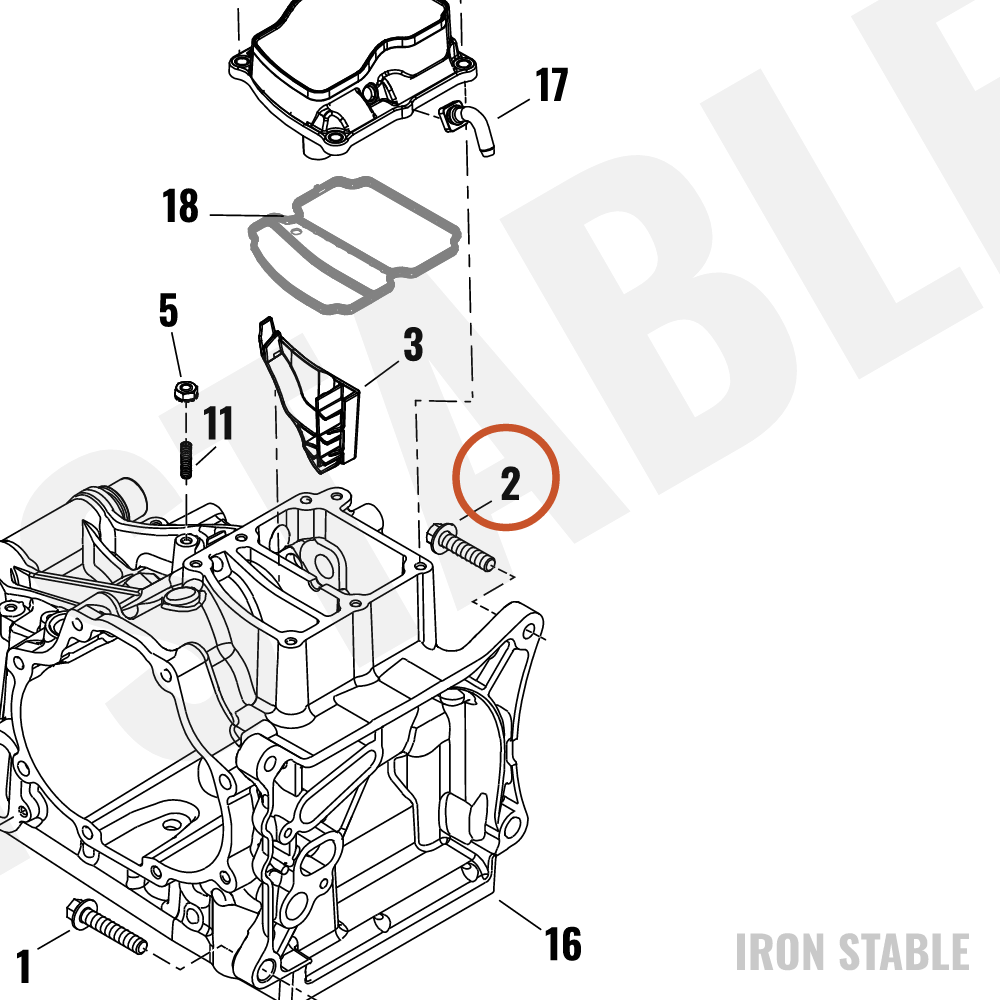 Harley-Davidson Screw, Screw, Sems, Flange, Intrnl