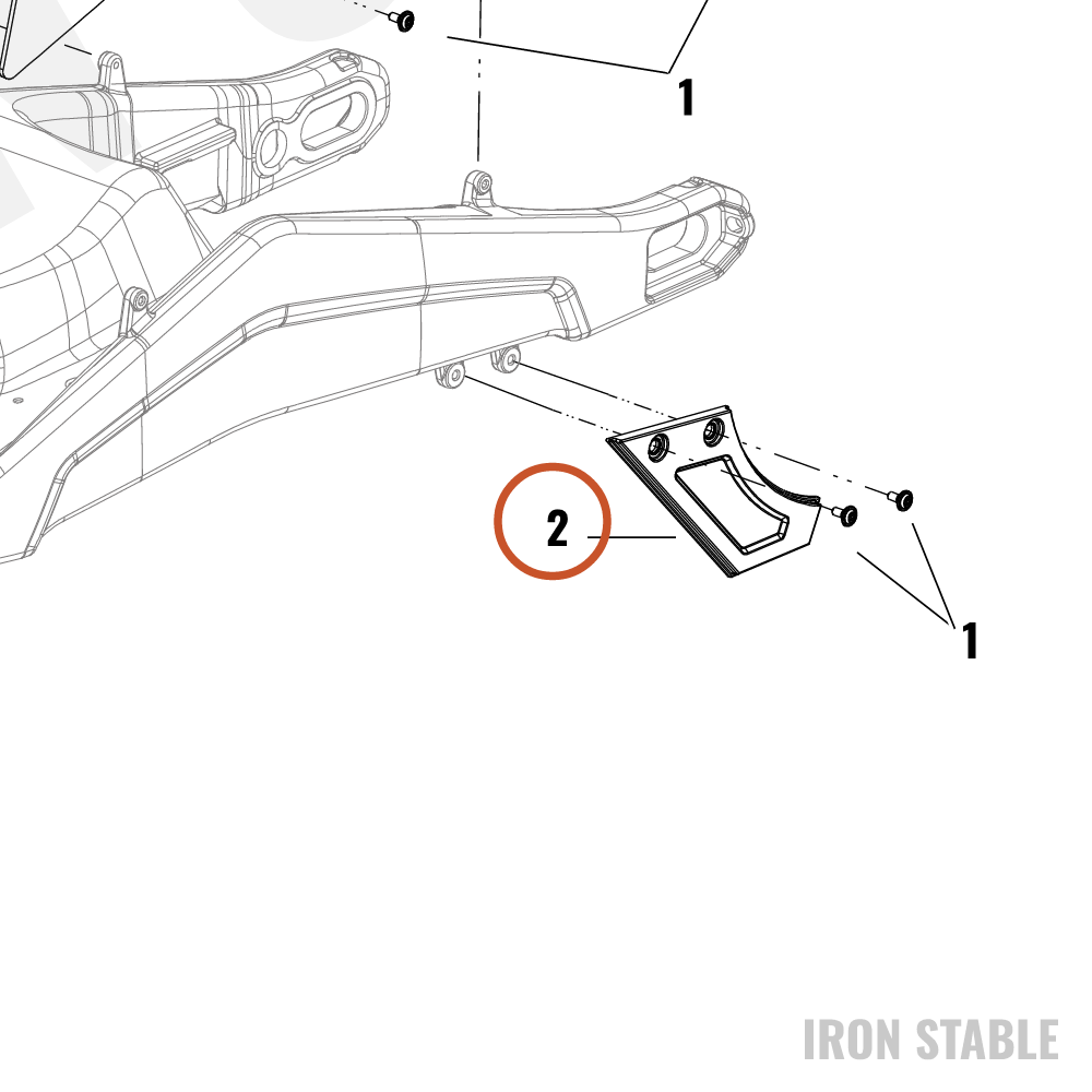 Harley-Davidson Guide, Chn, Plate